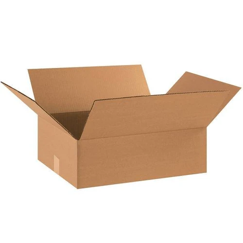 Box Partners Flat Corrugated Boxes 18"X14"X6" Kraft Package Of 25