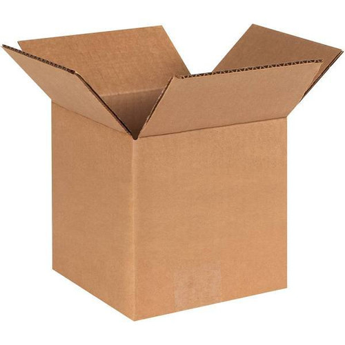 Box Partners Heavy-Duty Boxes 6"X6"X6" Kraft Package Of 25