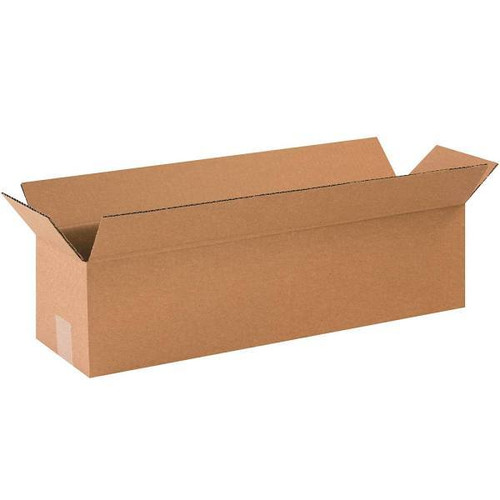Box Partners Long Corrugated Boxes 12"X3"X3" Kraft Package Of 25