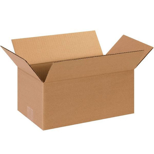 Box Partners Long Corrugated Boxes 12"X5"X5" Kraft Package Of 25