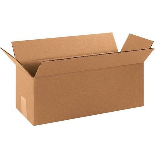 Box Partners Long Corrugated Boxes 16"X5"X5" Kraft Package Of 25