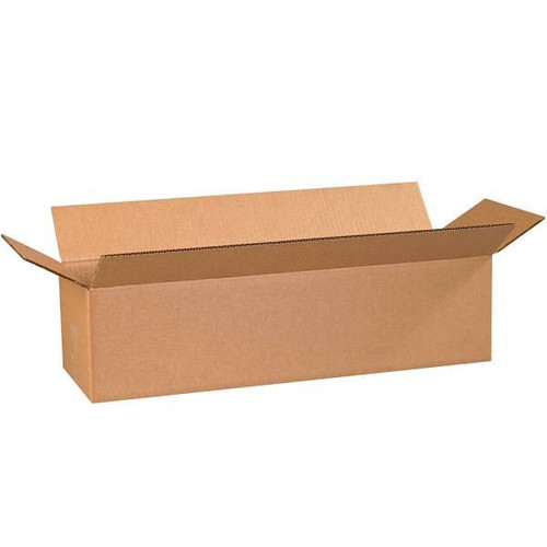 Box Partners Long Corrugated Boxes 24"X8"X6" Kraft Package Of 25