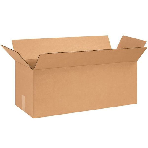 Box Partners Long Corrugated Boxes 26"X10"X10" Kraft Package Of 25