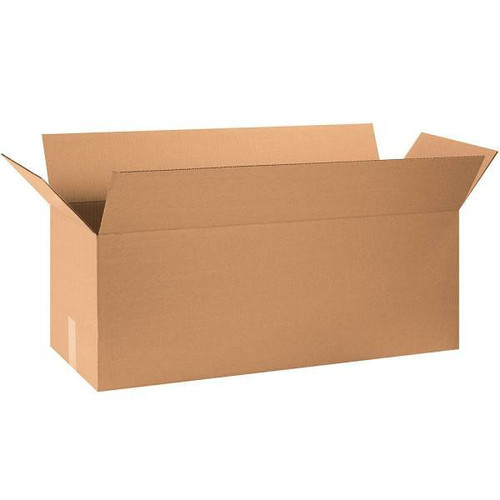 Box Partners Long Corrugated Boxes 32"X12"X12" Kraft Package Of 20