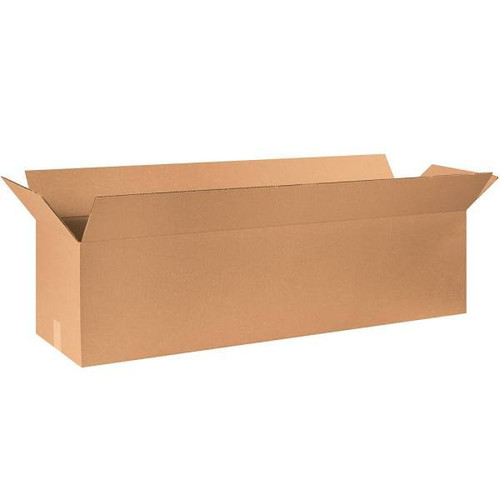 Box Partners Long Corrugated Boxes 48"X12"X12" Kraft Package Of 10