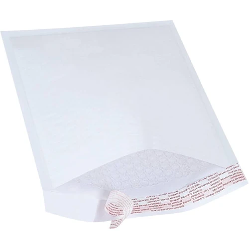 Box Partners 8 1/2x12" White #2 Self-Seal Bubble Mailers Case Of 25