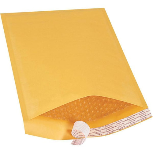 Box Partners 9 1/2x14 1/2" Kraft #4 Self-Seal Bubble Mailers Case Of 70