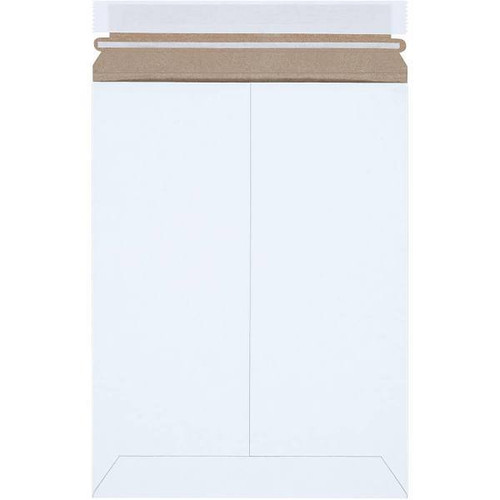 Box Partners 9 X 11 1/2" White Self-Seal Stayflats Plus? Mailers Case Of 100