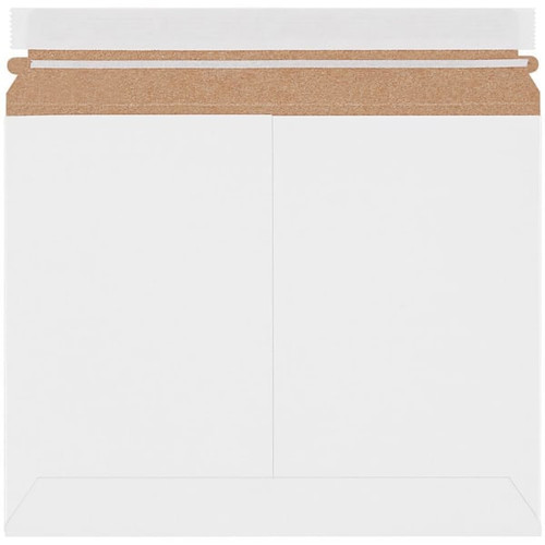 Box Partners 11 1/2 X 9" White Stayflats Lite Mailers Cs Of 200