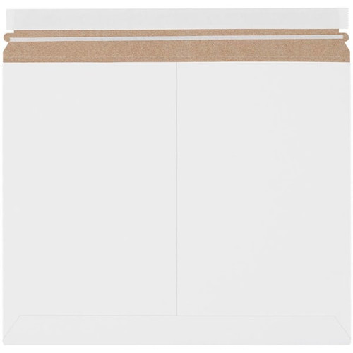 Box Partners 14 7/8 X 11 7/8" White Stayflats Lite Mailers Cs Of 200