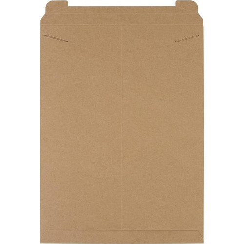 Box Partners 18 X 24" Kraft Stayflats Mailers Cs Of 50