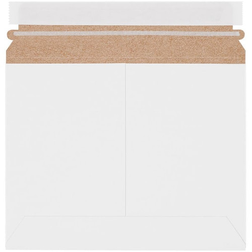 Box Partners 9 X 7" White Stayflats Lite Mailers Cs Of 200