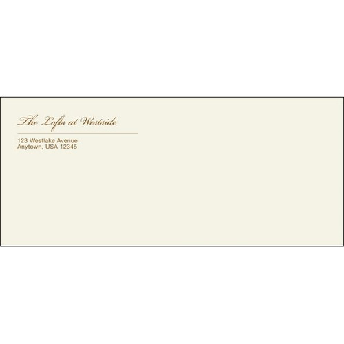 Envelopes, Flat Classic Linen, Ivory, Package Of 500