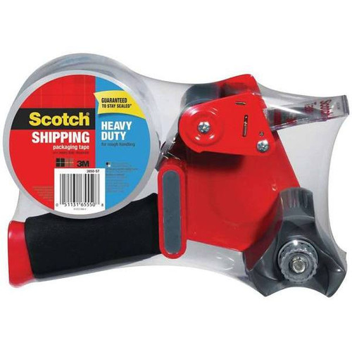 Scotch 1.88 In. X 54.6 Yds. Heavy-Duty Packaging Tape W/ Dispenser (6-Case)