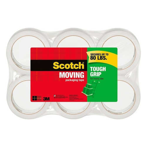 Scotch High-Performance Packaging Tape 1.88" X 54.63 Yd Pack Of 6