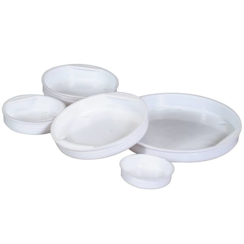 Box Partners 1 1/2" Plastic End Caps Case Of 100