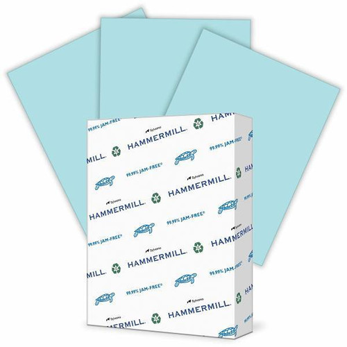 Hammermill Colors Copy Paper 8.5"X11" 20 Lb Basis Weight Blue Package Of 500