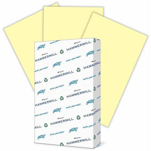 Hammermill Colors Copy Paper 8.5"X11" 20 Lb Basis Weight Canary Package Of 500