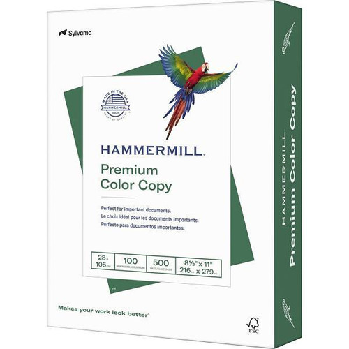 Hammermill Premium Color Copy Paper 8.5"X11" 28 Lb Basis Weight Package Of 500