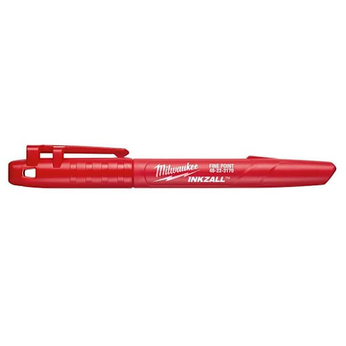 Milwaukee Inkzall Red Fine Point Jobsite Marker