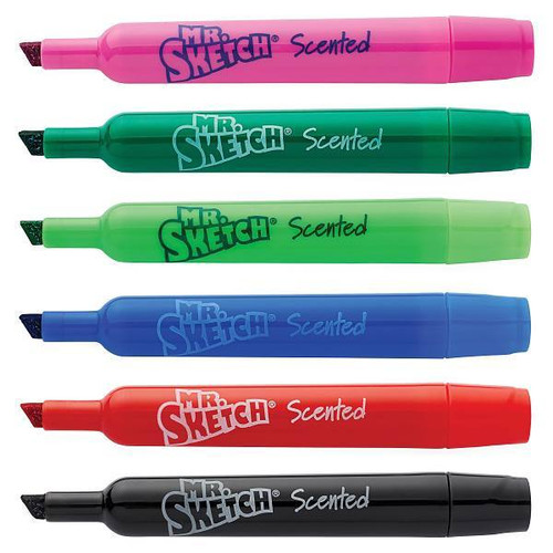 Mr. Sketch Scented Markers Assorted Colors Package Of 8