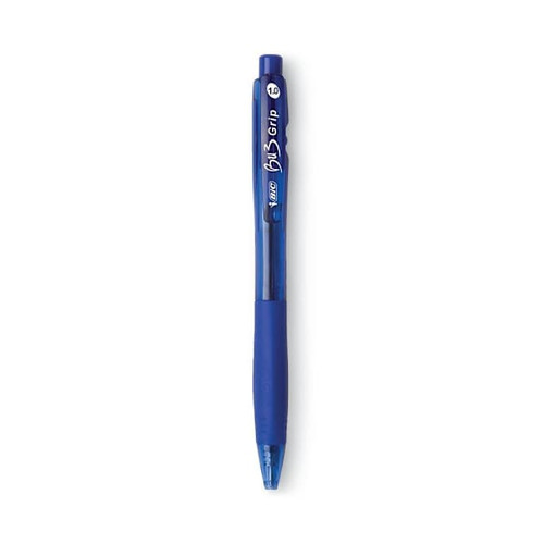 Bic Bu3 Ballpoint Pen Bold 1 Mm Blue Ink Translucent Blue/Blue Brl Package Of 12