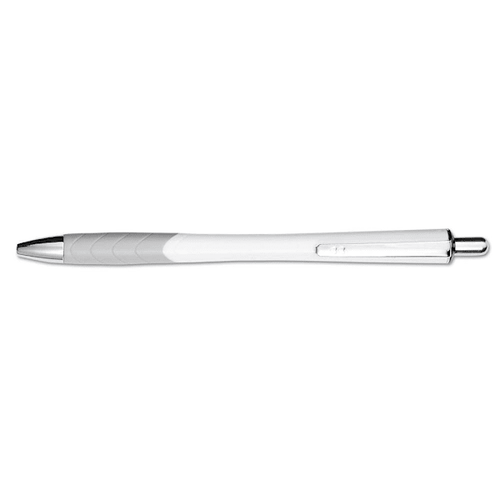 Paper Mate Inkjoy 700 Rt Medium 1 Mm Black Ink White/Gray Barrel Package Of 12