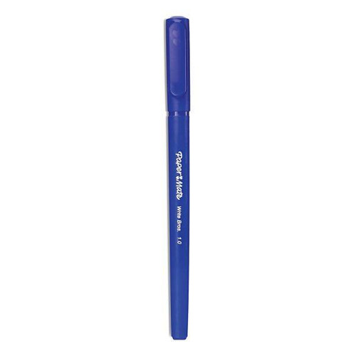 Paper Mate Write Bros. Ballpoint Pen Stick M 1 Mm Blue Ink/Barrel Package Of 60