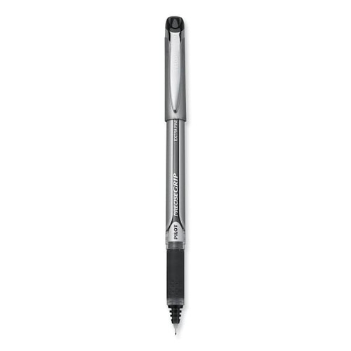 Pilot Precise Grip Pen Extra-Fine 0.5 Mm Black Ink Black Brl Package Of 12