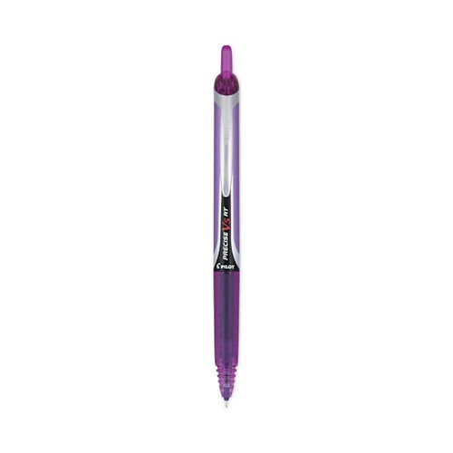 Pilot Precise Rollerball Extra-Fine 0.5 Mm Purple Ink/Barrel Package Of 12