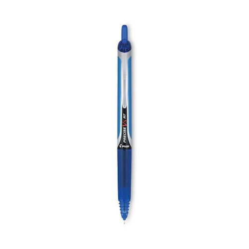 Pilot Precise V5rt Rollerball Pen Extra-Fine 0.5 Mm Blue Ink/Brl Package Of 12
