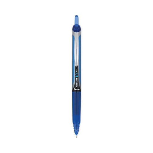 Pilot Precise V7rt Rollerball Pen Fine 0.7 Mm Blue Ink Blue Brl Package Of 12
