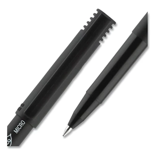 Uni-Ball Onyx Rollerball Stick Extra-Fine 0.5 Mm Black Ink/Barrel Package Of 12
