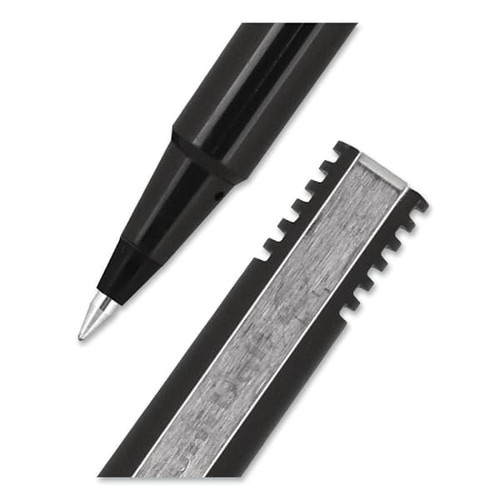 Uni-Ball Rollerball Pen Extra-Fine 0.5 Mm Black Ink Black Brl Package Of 12