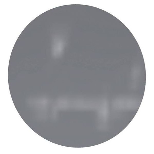 Ghent Coda Low Profile Circular Glassboard Magnetic 24" Smoke