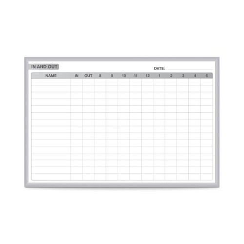 Ghent Manufacturing Lean Board Magnetic 4'H X 8'W