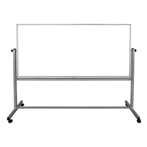 Luxor Dry Erase Magnetic Wall-Mount Porcelain White Board 90x40 Aluminum Frame