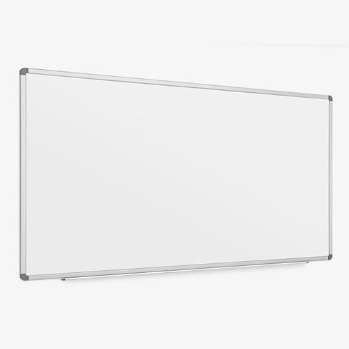 Luxor Dry Erase Magnetic Wall-Mount Porcelain White Board 96x40 Aluminum Frame
