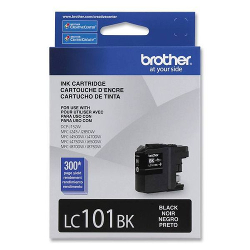 Brother Lc101bk Innobella Ink 300 Page-Yield Black