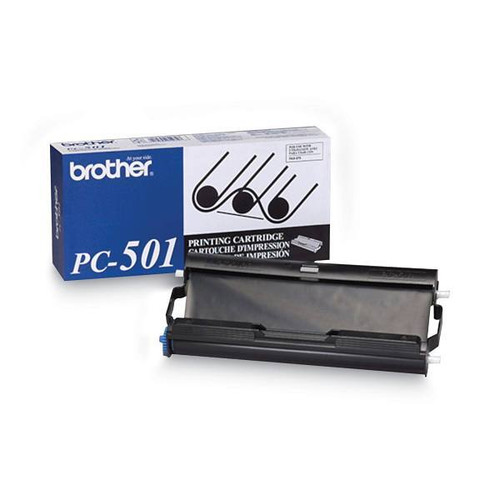 Brother Pc-501 Thermal Transfer Print Cartridge 150 Page-Yield Black
