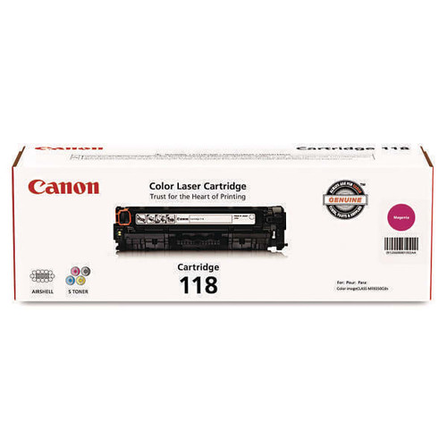 Canon 118 Toner 2,900 Page-Yield Magenta