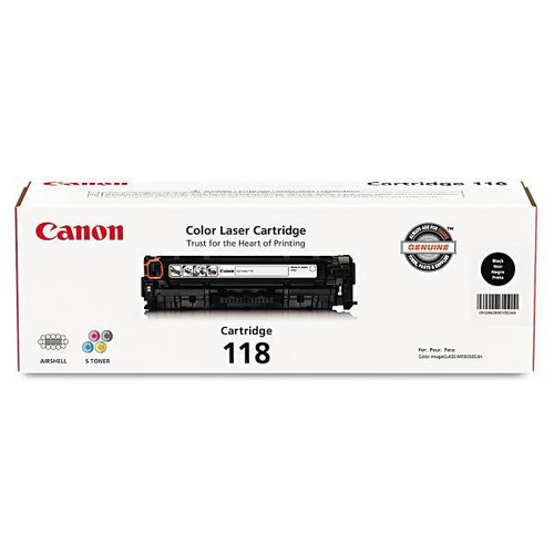 Canon 118 Toner 3,400 Page-Yield Black