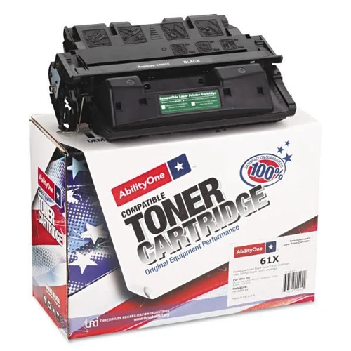Skilcraft Remanufactured C8061x 61x Toner, 10000 Page-Yield, Black