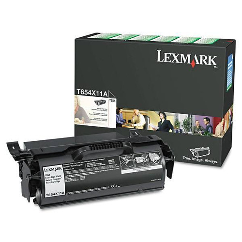 T654x11a Return Program Extra High-Yield Toner, 36,000 Page-Yield, Black