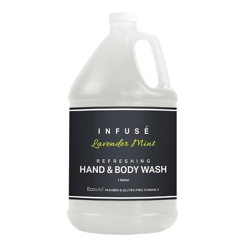 Diversified Hospitality Infuse Gallon Hand & Body Wash, 128oz Bottle, Case Of 4