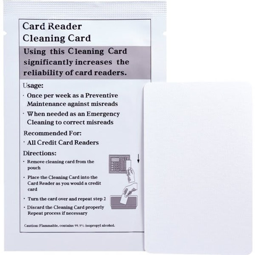 Electronic Lock Cleaning Card, Case Of 50