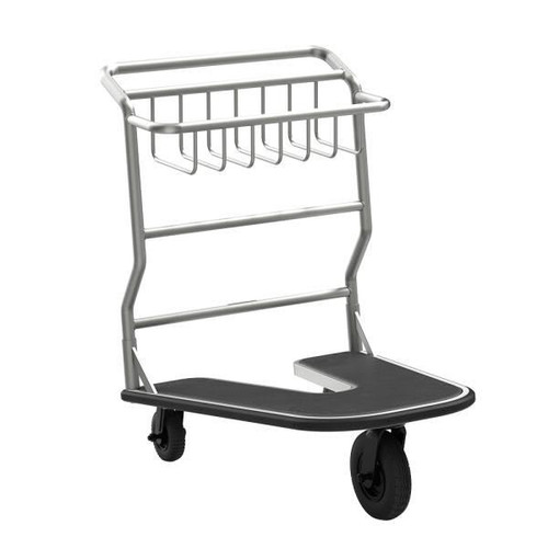 Suncast Commercial Luggage Cart Rubber Platform