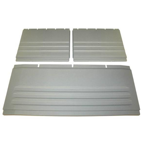Rubbermaid Commercial Gray Side & Back Panel Kit For Utility Cart