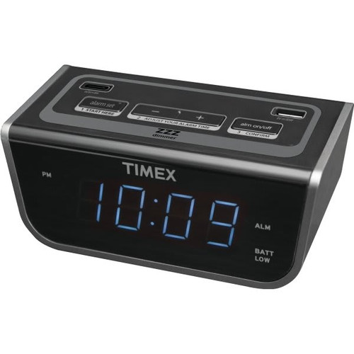 Ihome Timex T262 Led Alarm Clock With Usb