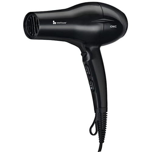 Handheld Ionic Hair Dryer, 1875 Watt, Black